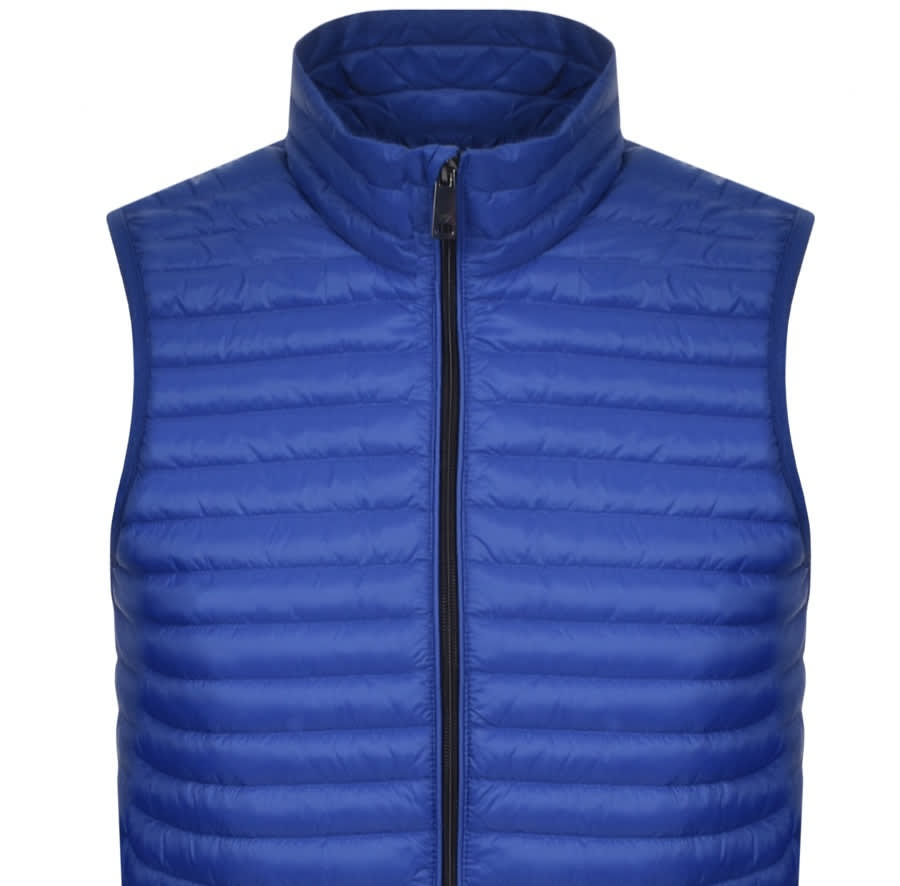Alternative Image for ProductEmporio Armani Quilted Gilet Blue2